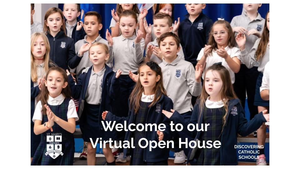 Virtual Open House St Mary S Of The Annunciation School